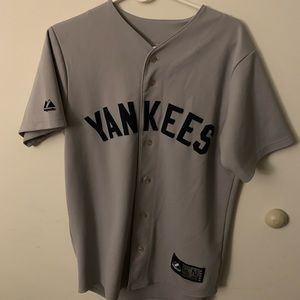 Majestic Away NY Yankees Mickey Mantle Jersey
